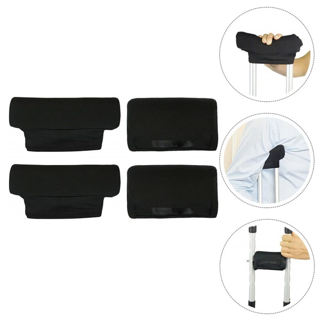 2 PAIRS MOBILITY Aid Hand Pad Polyester Crutch Handle Pads Underarm