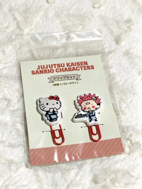 SANRIO JUJUTSU KAISEN Clip Hello Kitty Ryomen Sukuna Collaboration ...