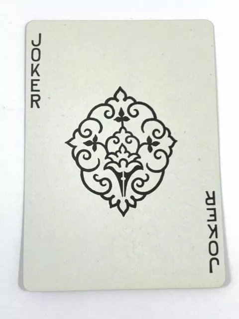 (1d) One Single Swap Playing Card Artistic Art Southern Pacific Train JOKER Vtg