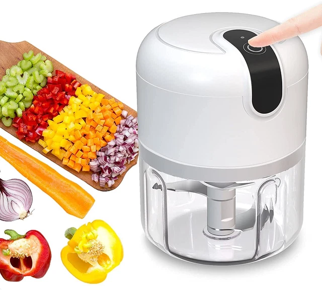 250ml Electric Chopper Food Processor Multi Blender Meat Fruit Vegetable Mixer