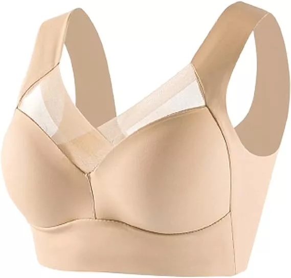 Front Hooks, Stretch-Lace, Super-Lift, and Posture Correction Bra-All in  One Bra