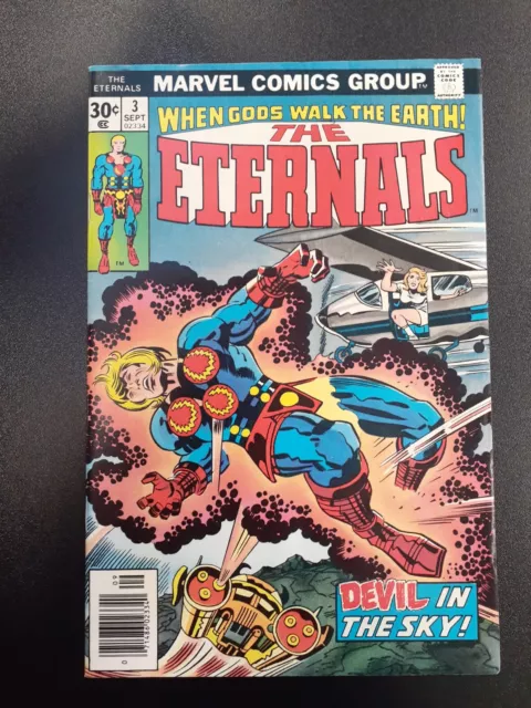 The Eternals #3 Marvel Comics, September 1976