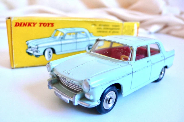 Dinky Toys Peugeot 404 Berline 1960  Ref 553  Boite D'origine  Bon État 1961