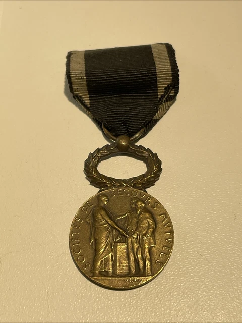Boutonnière Mutualité Metz A.A.P.P. - Avant 1935 - Bel état Vintage