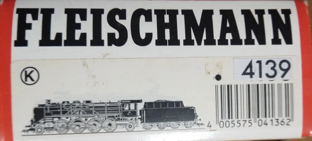 Fleischmann H0 - 1350 - Locomotiva a vapore con tender - BR