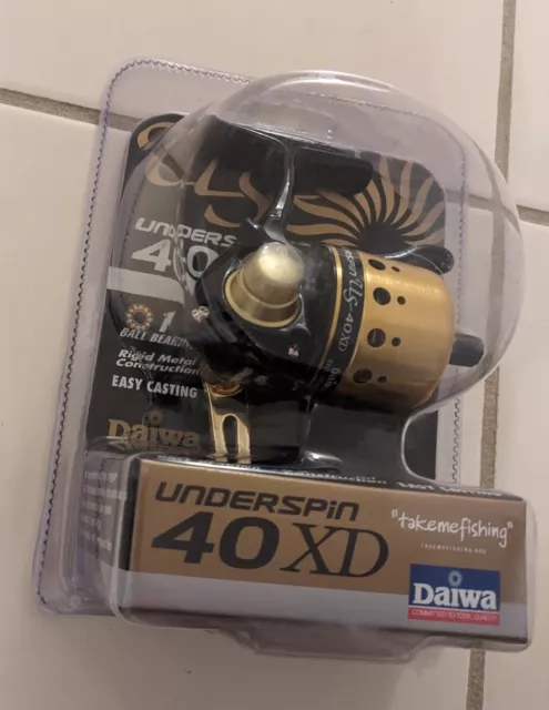 Daiwa Underspin XD 40 Trigger Reel Pre-Spooled 4lb/85 yards Ball