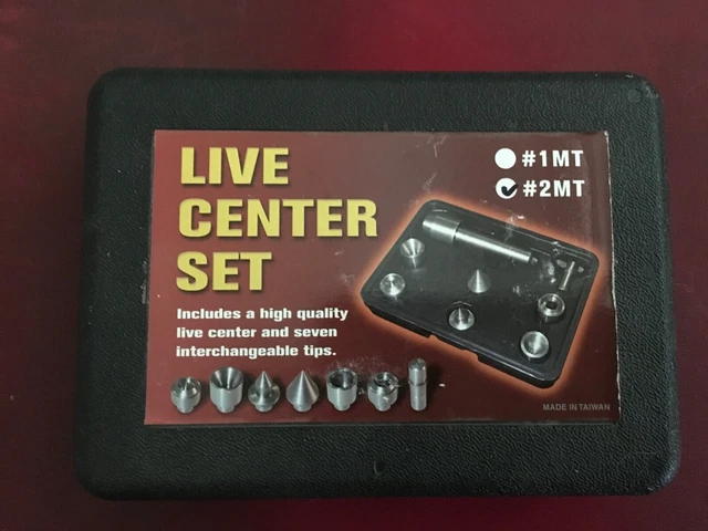 live center set #2MT    wood working