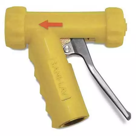 Sani-Lav N1y Spray Nozzle, 150 Psi, 7 Gpm, Yellow