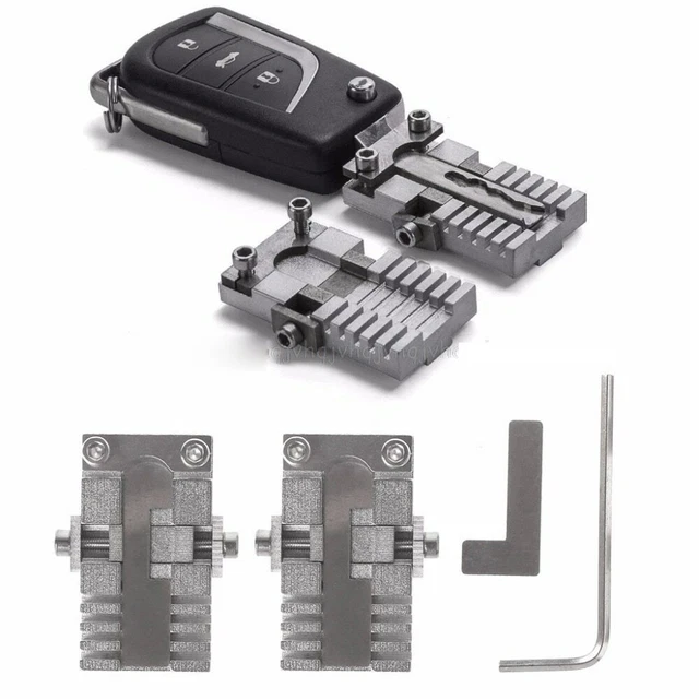 Key Clamp Fixture Duplicat Cutting Machine For Car Key Copy Locksmithing Tools