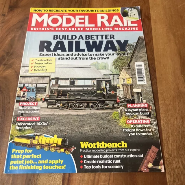 MODEL RAIL MAGAZINE    No 276   August 2020 Build A Better Railway Modelling Mag