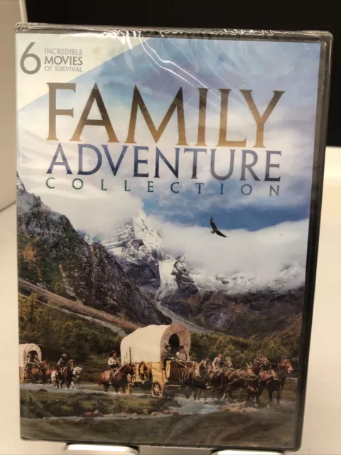 Family Adventure Collection: 6 Incredible Movies of Survival (DVD, 2017, 2-Disc