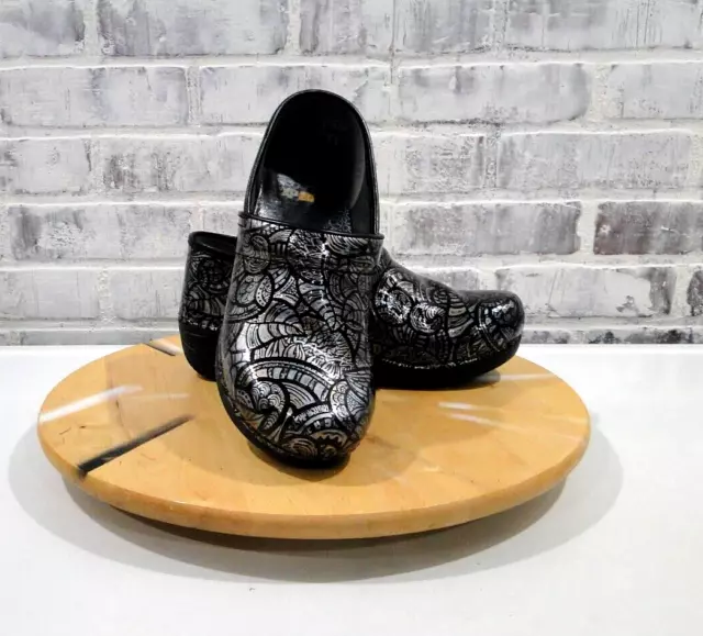 DANSKO XP 20 Fossilized Patent Professional Nursing Clogs Women EU 39 US 8 35.00 PicClick