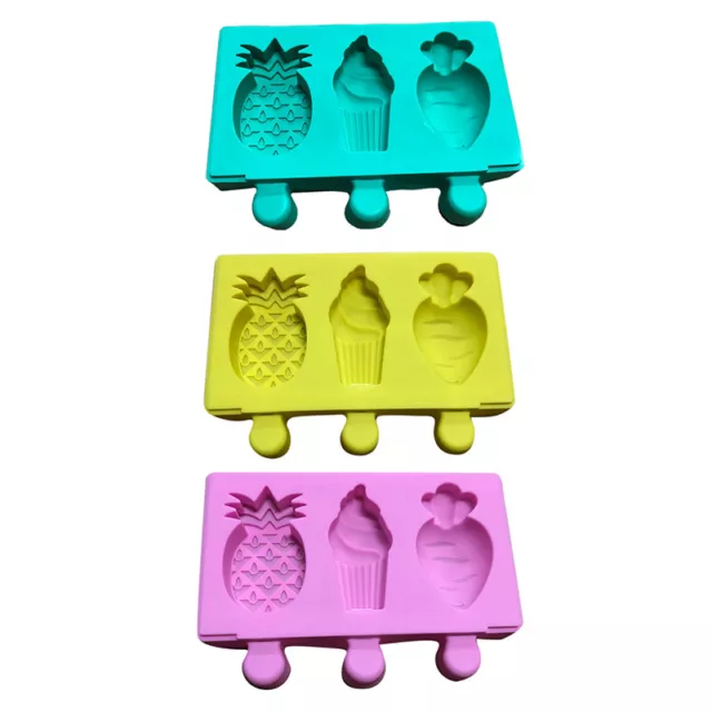 Ice Cream Silicone Mould DIY Handmade Baking Chocolate Popsicle Homemade Moul Sp