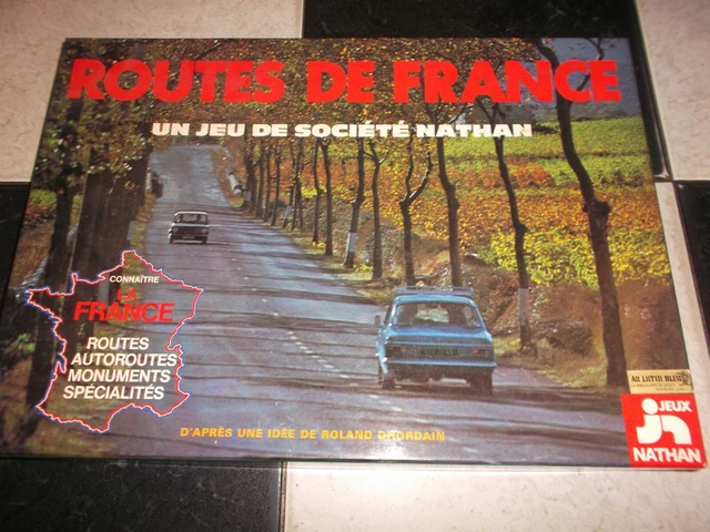 Jeu de societe routes de france / jeux nathan 1976 - Jeux & Jouets
