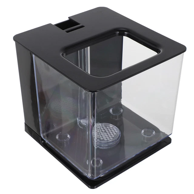 Self- Cleaning Fish Tank Mini Fish Tank Small Terrarium Isolation Box