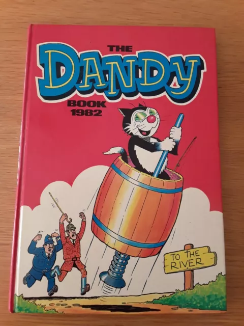 The Dandy Book 1982 - Vintage UK Comic Hardback Annual