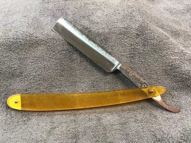 Vintage Henry Graves Razor Co Straight Razor  Canandaigua Ny