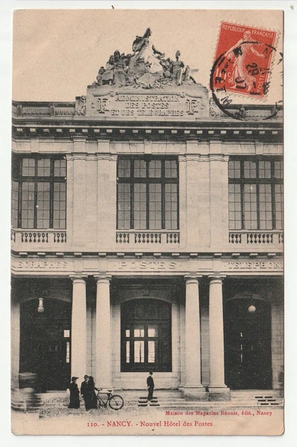 NANCY - Meurthe & Moselle - CPA 54 - le nouvel Hotel des postes