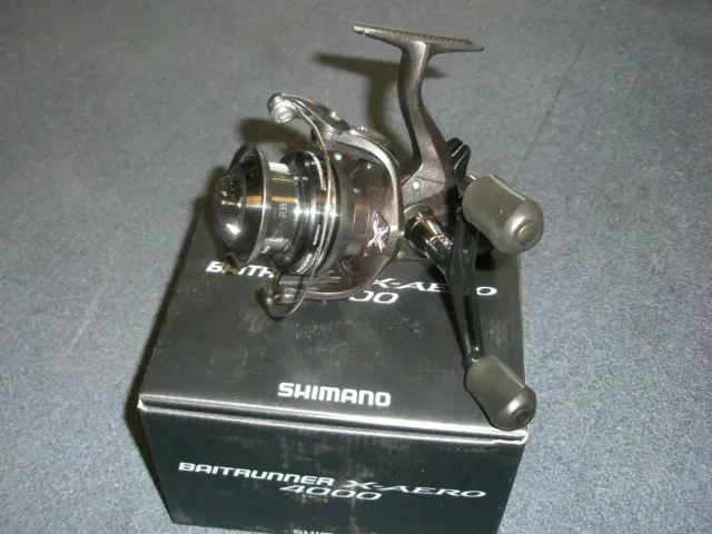 Shimano Baby Baitrunner X-Aero 4000 FB Reel + Spare Spool Fishing tackle