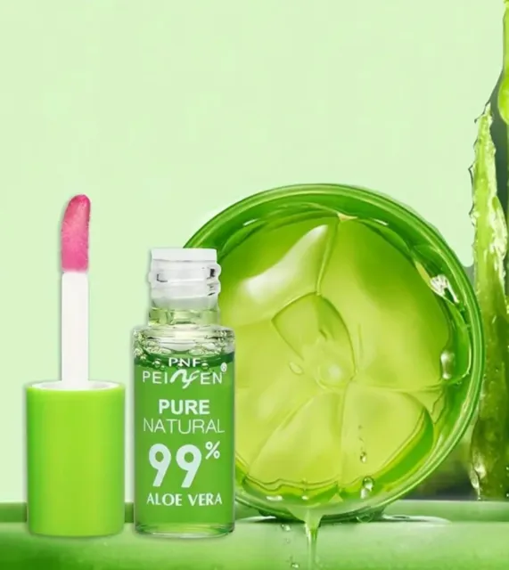 Aloe Vera Temperatur Farbwechsler Lippenstift,Feuchtigkeitsspende Getönte Lippen