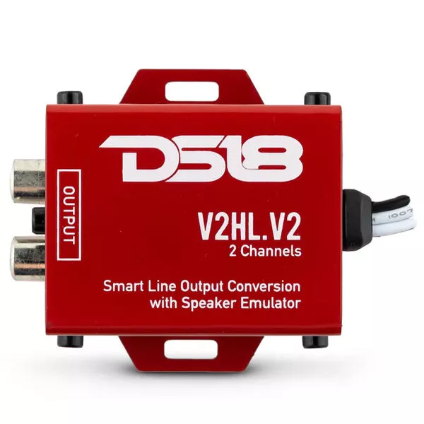 DS18 V2HL.V2 2-Channel Hi/Lo Converter w Speaker Emulator