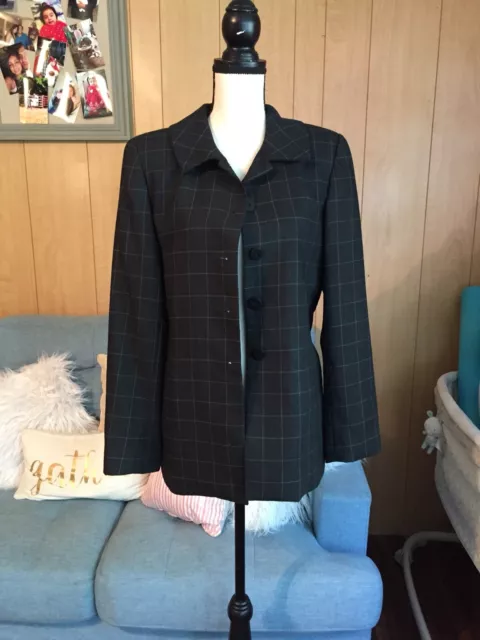 Oscar De La Renta Womens Blazer Size 8