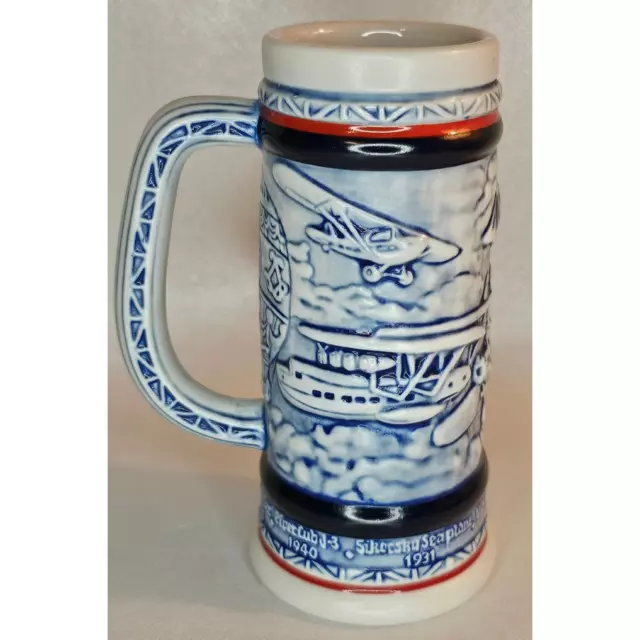 1982 Avon flying Classics Ceramic Stein In Original Box