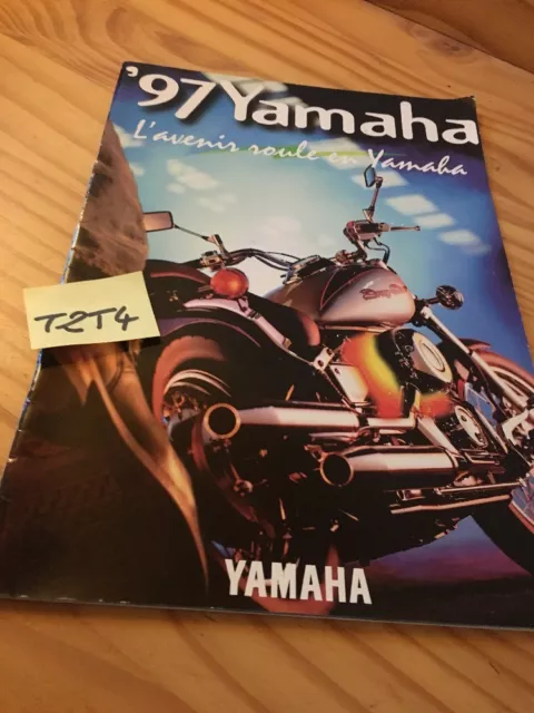 Yamaha gamme 1997 moto quad Scooter prospectus moto brochure publicité prospekt