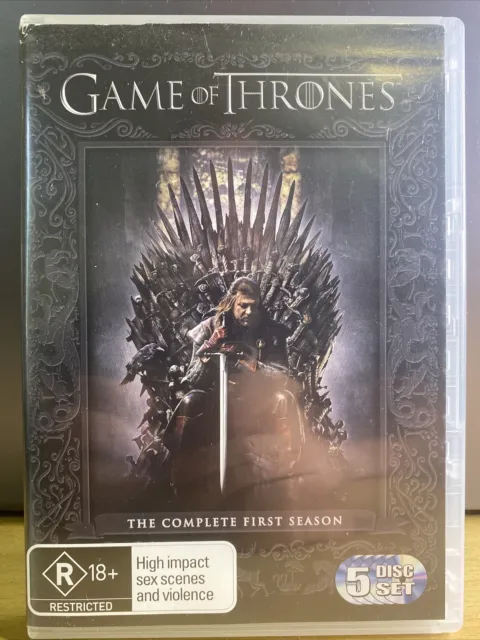 Game Of Thrones - The Complete First Season (DVD, 2012) Region 4
