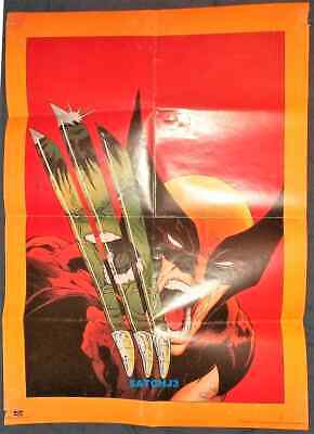 1989 Wolverine Incredible Hulk #340 Original Poster Todd Mcfarlane Cover Art