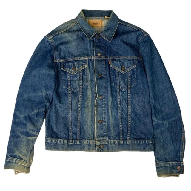 Orange Tab Vintage Levis Jeansjacke VINTAGE 80ER LEVIS ORANGE TAB