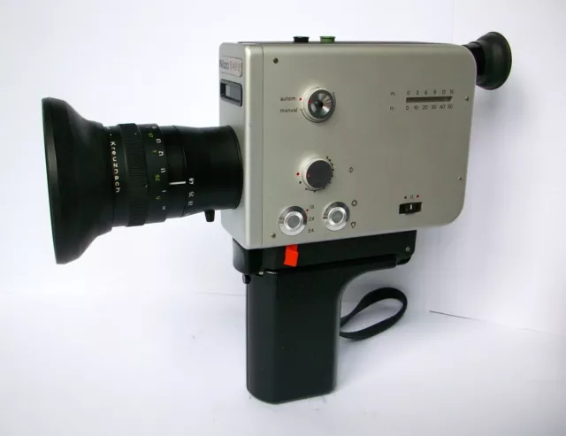 Braun Nizo 48-2 Super8 Camera - all serviced, tested and working