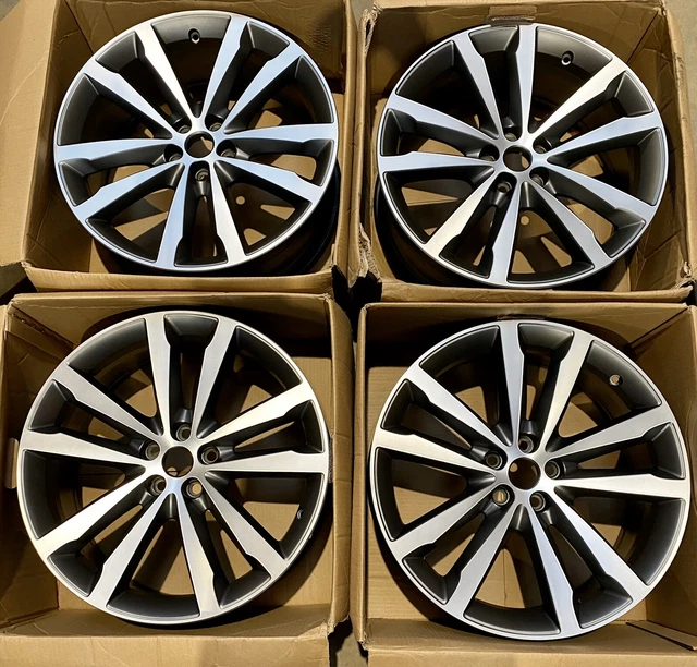 GENUINE SET OF 4 JAGUAR E-PACE VENOM DC & SATIN GREY 20