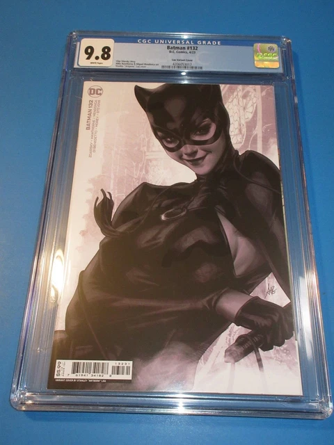 Batman #132 Artgerm Lau Catwoman Variant CGC 9.8 NM/M Gorgeous Gem Wow