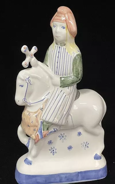 Rye Pottery Pilgrim Figurine Canterbury Tales Collection THE PARDONER