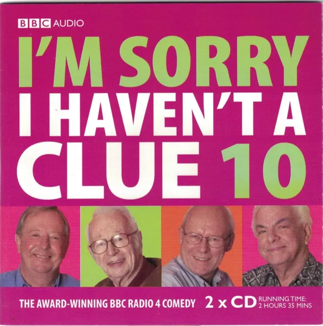 I'm Sorry I Haven't A Clue 10 CD Audio Book 2CDS