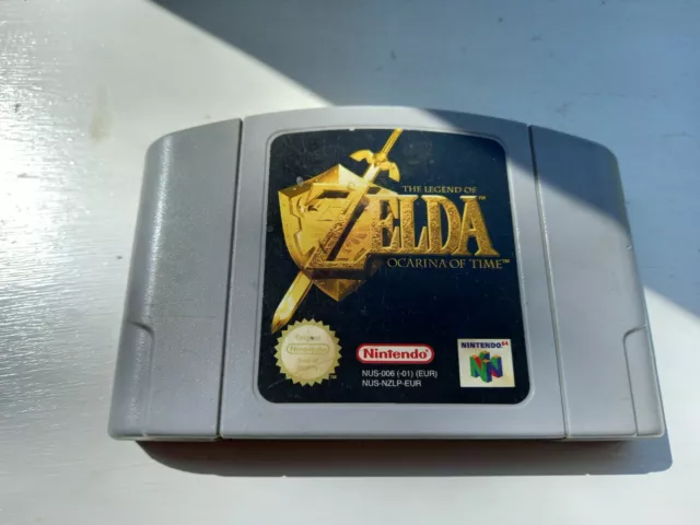 The Legend Of Zelda Ocarina Of Time-Nintendo 64