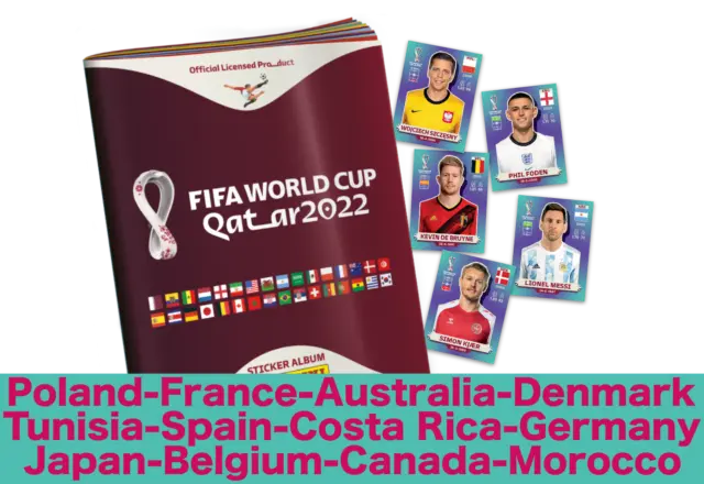 Figurine Panini Fifa World Cup Qatar 2022 Stickers Scegli La Figurina Pol1-Mar20