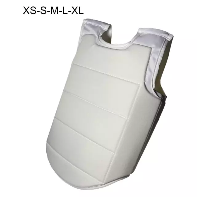 Karate Chest Protector Chest Guard Belly Ribs Protection Pad Body Protection for