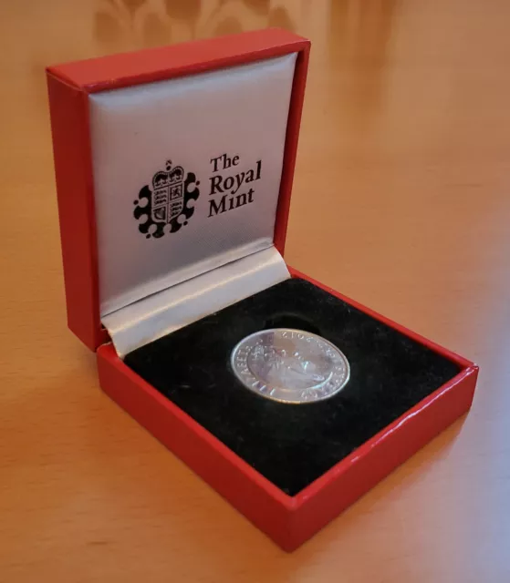 Queen Elizabeth II Silbermünze alt 1952 2012 Diamant Jubiläum König Karl III UK