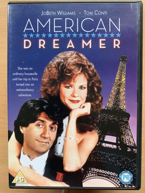 American Dreamer DVD 1984 Comedy Drama with JoBeth Williams and Tom Conti