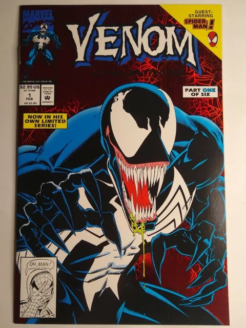 Marvel Comics Venom: Lethal Protector #1 1st Appearance General Orwell Taylor