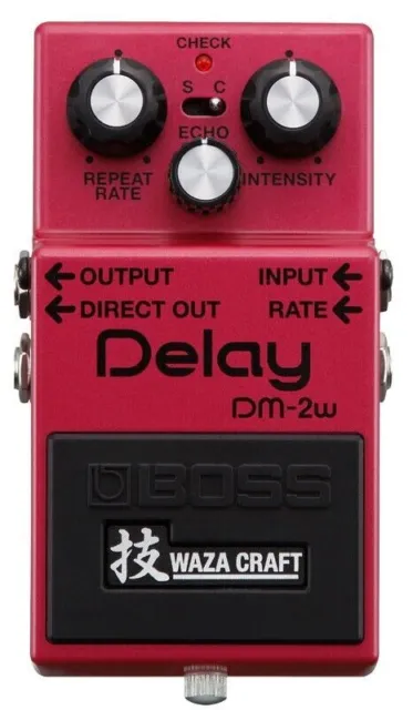 BOSS DM-2W Waza Craft Delay Guitar Pedal Brand New Ship from Japan