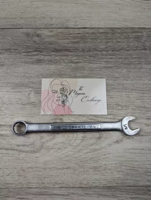 Craftsman -V- 44695 1/2 Inch Combination Wrench Made In USA