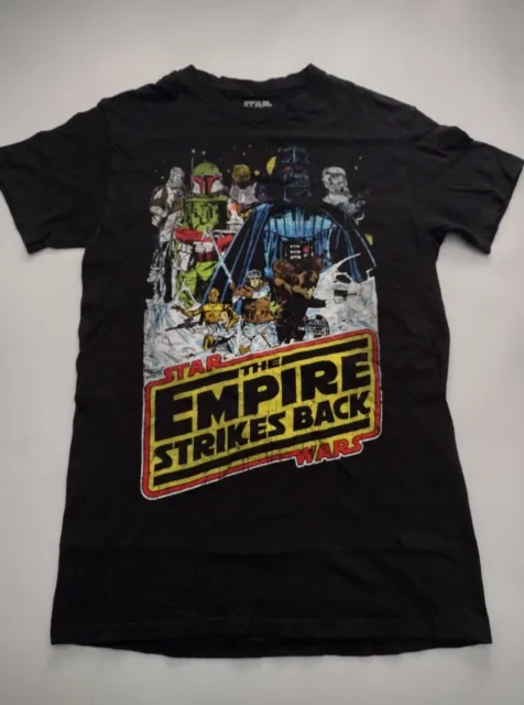 Disney's Star Wars The Empire Strikes Back Standard Black Adult S 100% Cotton