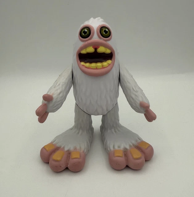 MY SINGING MONSTERS "MAMMOTT " Action Figure White Yeti/Bigfoot Toy Rare  HTF $39.99 - PicClick AU
