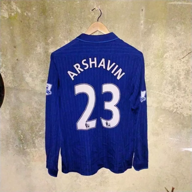 Arsenal 2009-10 away football shirt / jersey Large mens. Long sleeves. Arshavin