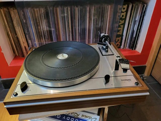 Courroie De Platine FYL Compatible Thorens TD-110, TD-115, TD-126, TD-166 MKII, TD-280, TD-320 MKII - Noir - Qualité Premium