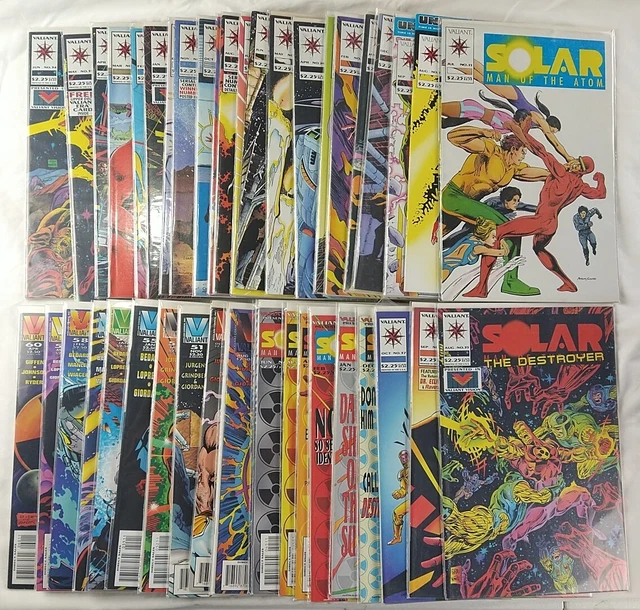 Solar Man of the Atom #11-60 Incomplete, 44 Issues 1992 Valiant Comics Lot B&B