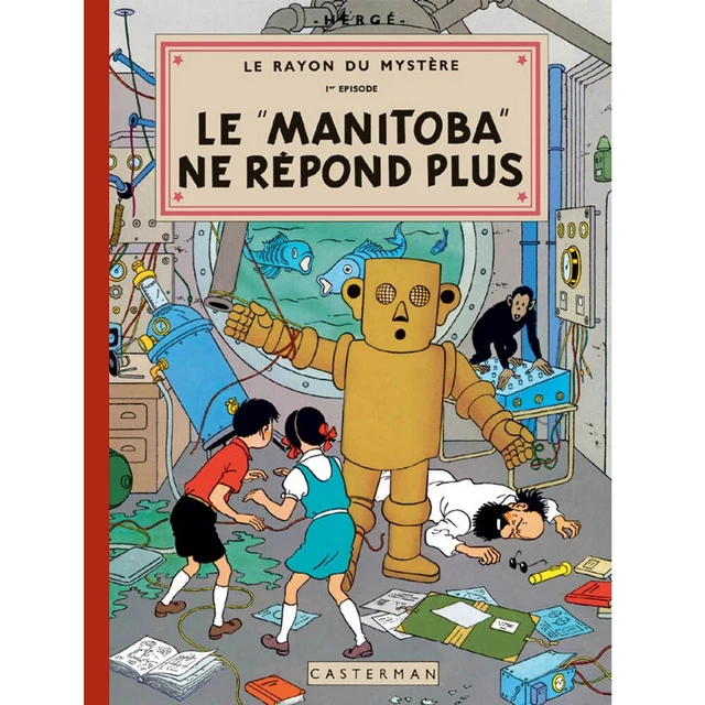 Album Jo, Zette and Jocko: Le Manitoba ne répond plus fac-similé colours